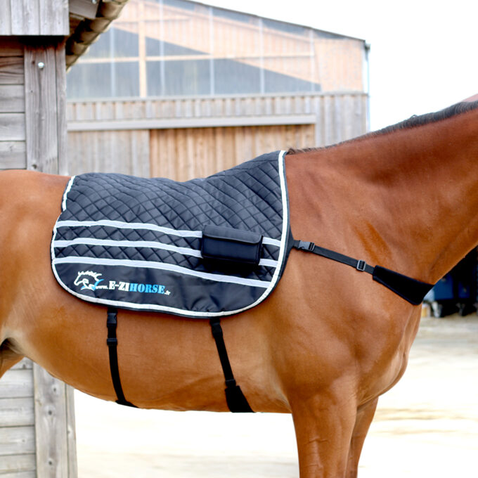 EZIHORSE® BACK COMFORT - Tapis de massage vibrant et chauffant pour chevaux